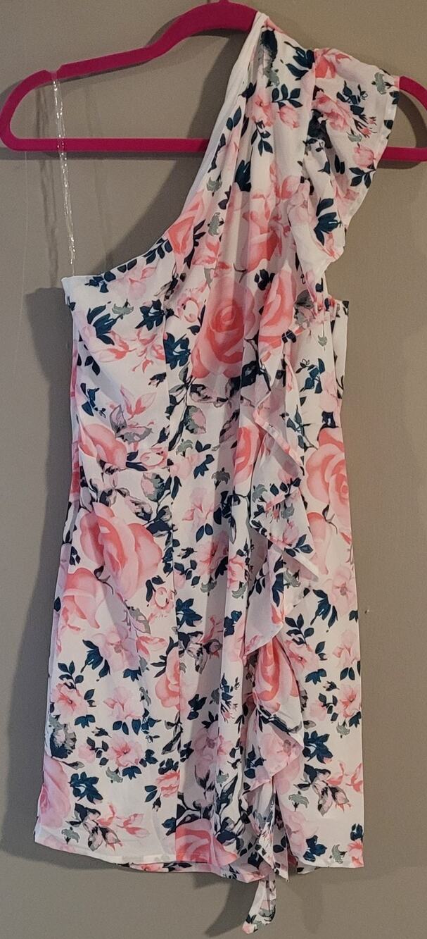 Women's floral dress size medium by Emily Wonder